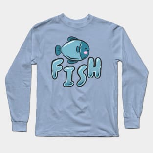 cute fish Long Sleeve T-Shirt